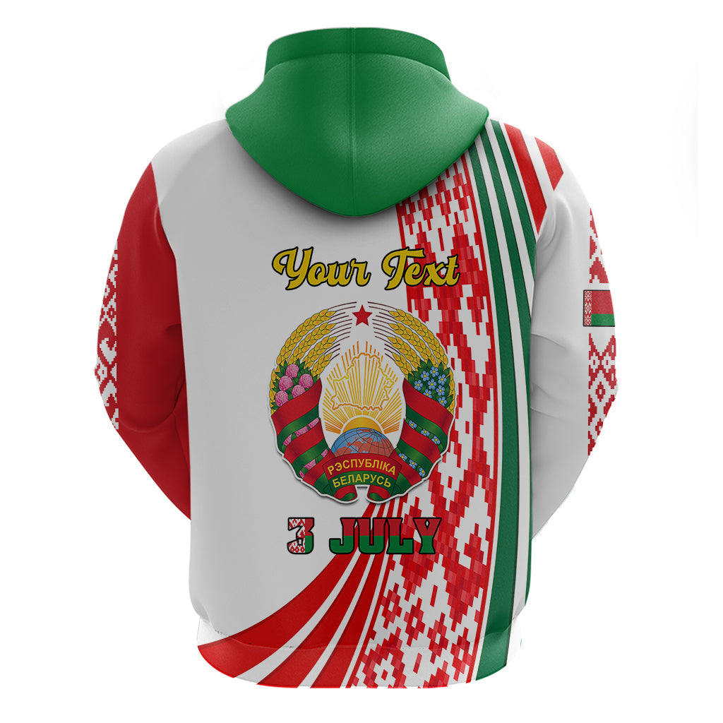 Custom 3 July Belarus Independence Day Hoodie Belarusian Flag Style Special Version LT01