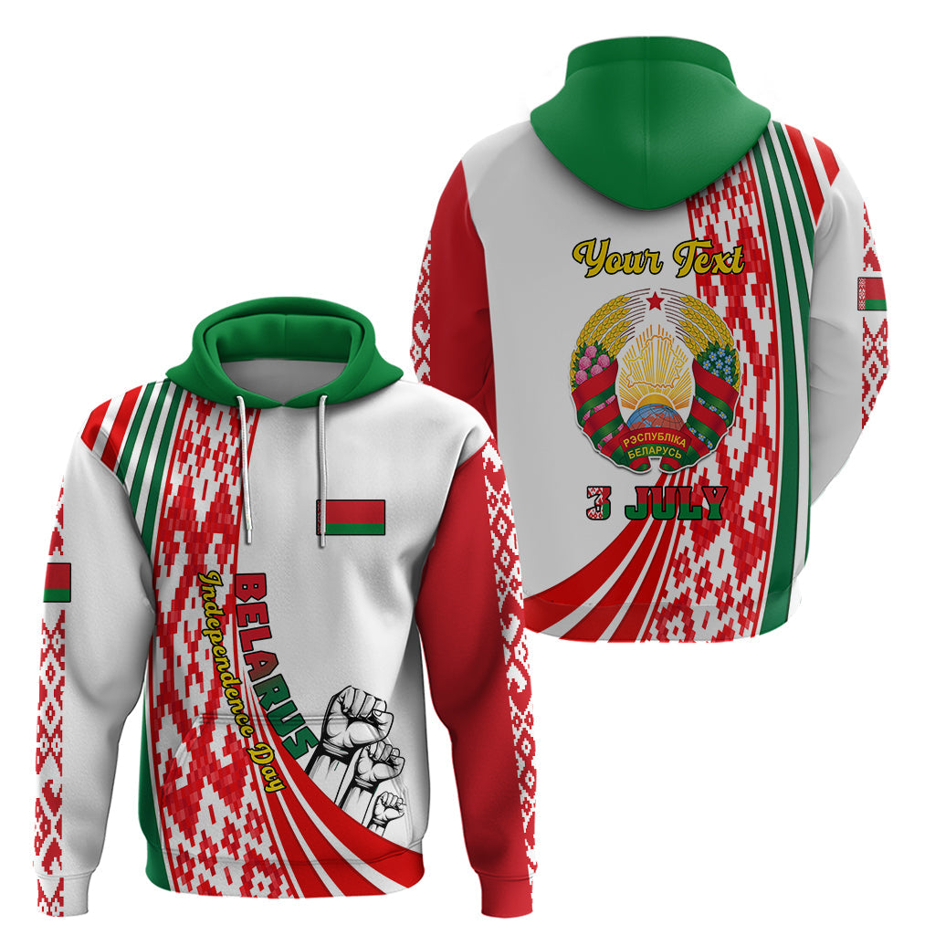 Custom 3 July Belarus Independence Day Hoodie Belarusian Flag Style Special Version LT01