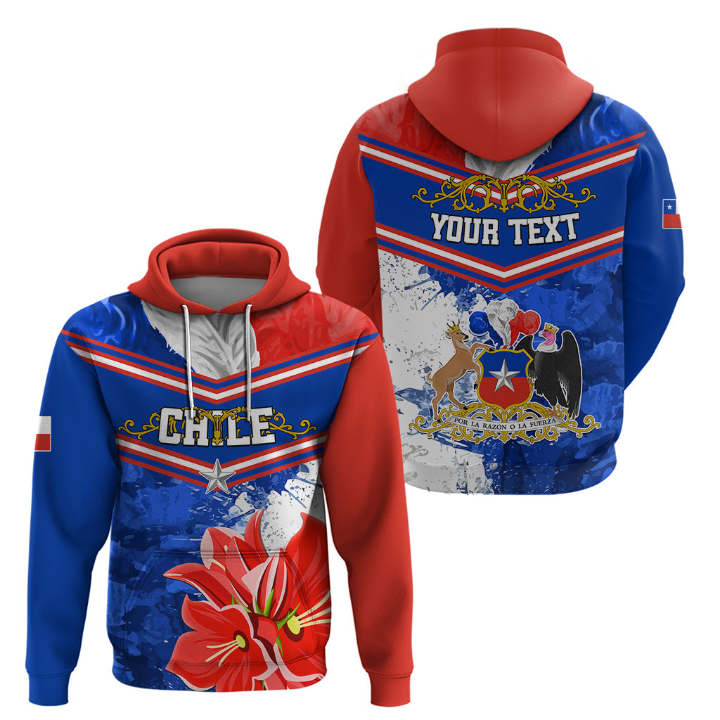 Personalised Chile Hoodie Chilean Bellflower Special Version LT01