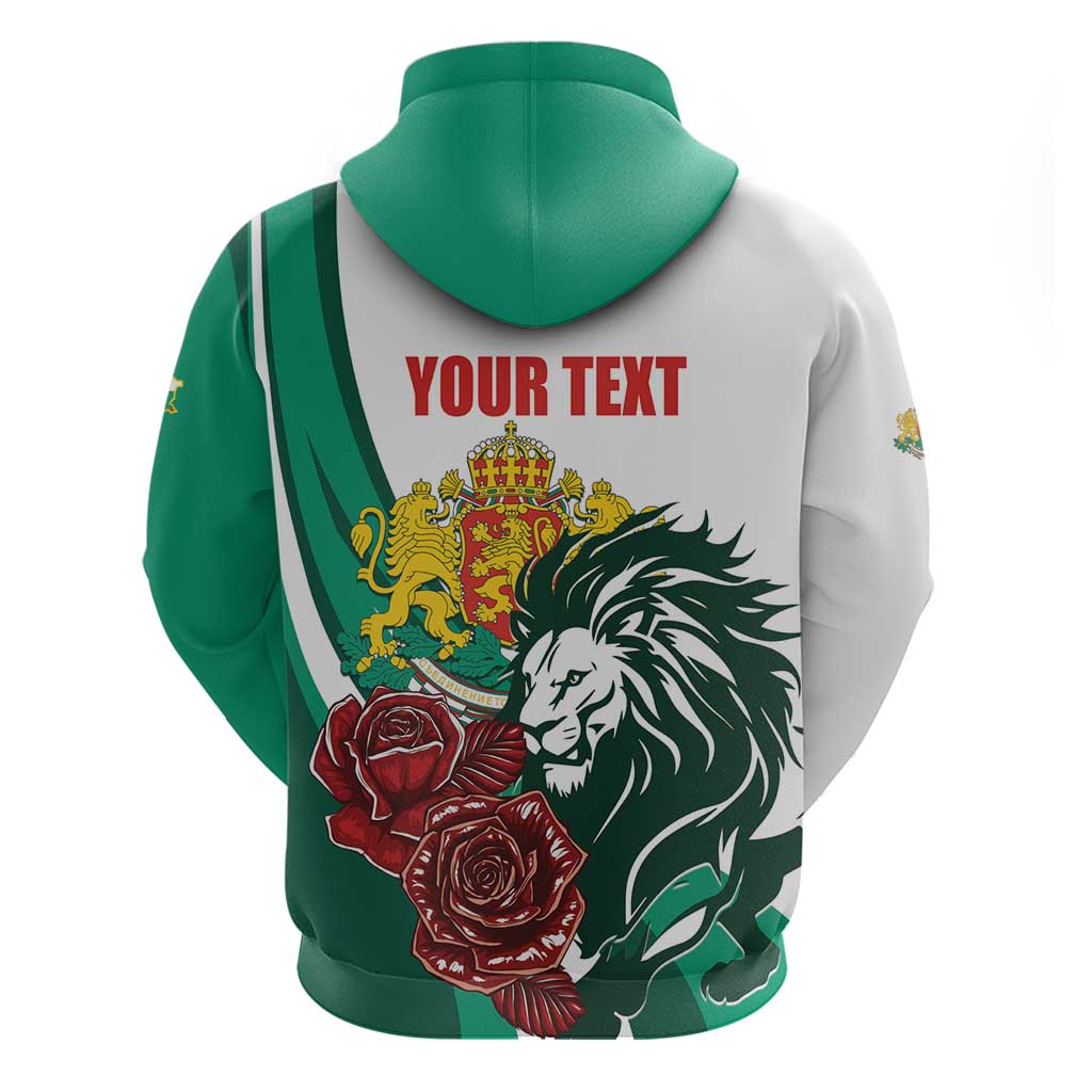 Bulgaria Hoodie Coat of Arms Lion with Roses LT01