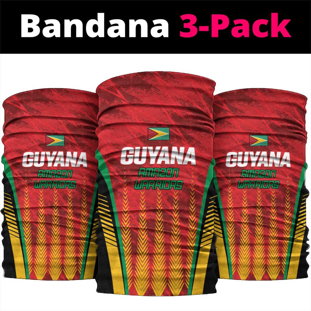 Amazon Warriors Guyana Cricket Neck Gaiter Ready For Glory Red Version LT01