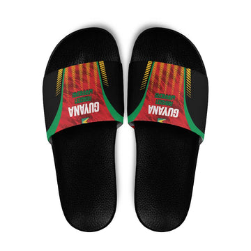 Amazon Warriors Guyana Cricket Slide Sandals Ready For Glory Red Version LT01