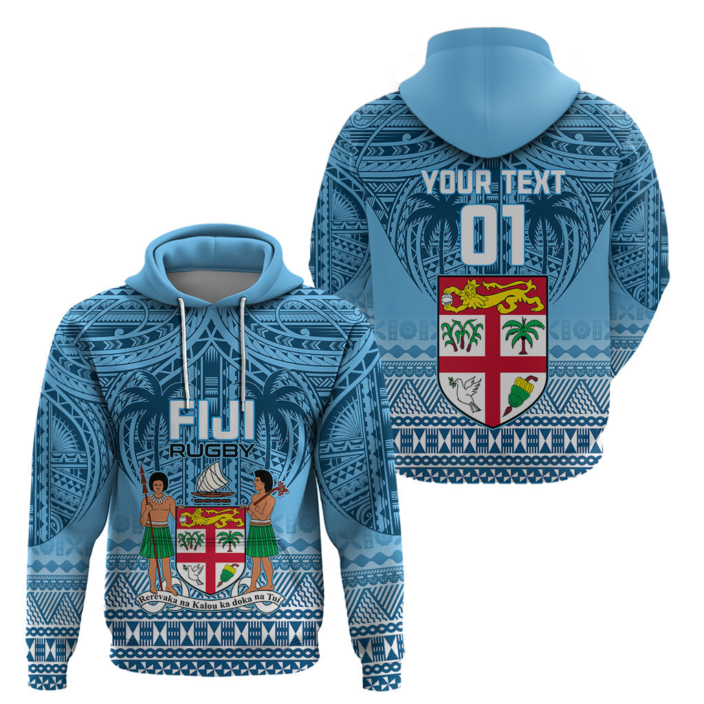 Custom Fiji Rugby Hoodie Fijian Go 2023 World Cup LT01