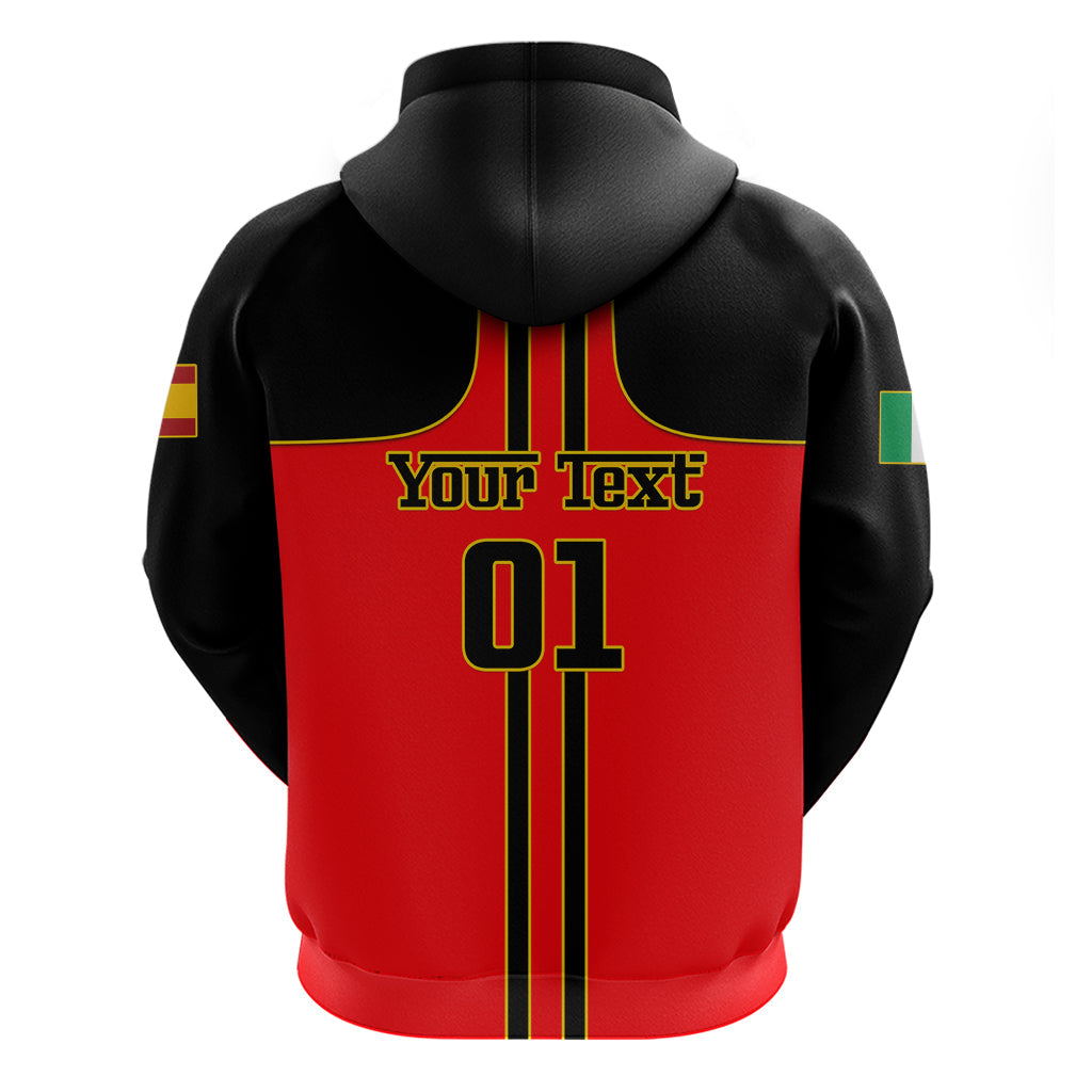 Personalised Carlos Sainz 55 Hoodie 2023 Singapore GP LT01