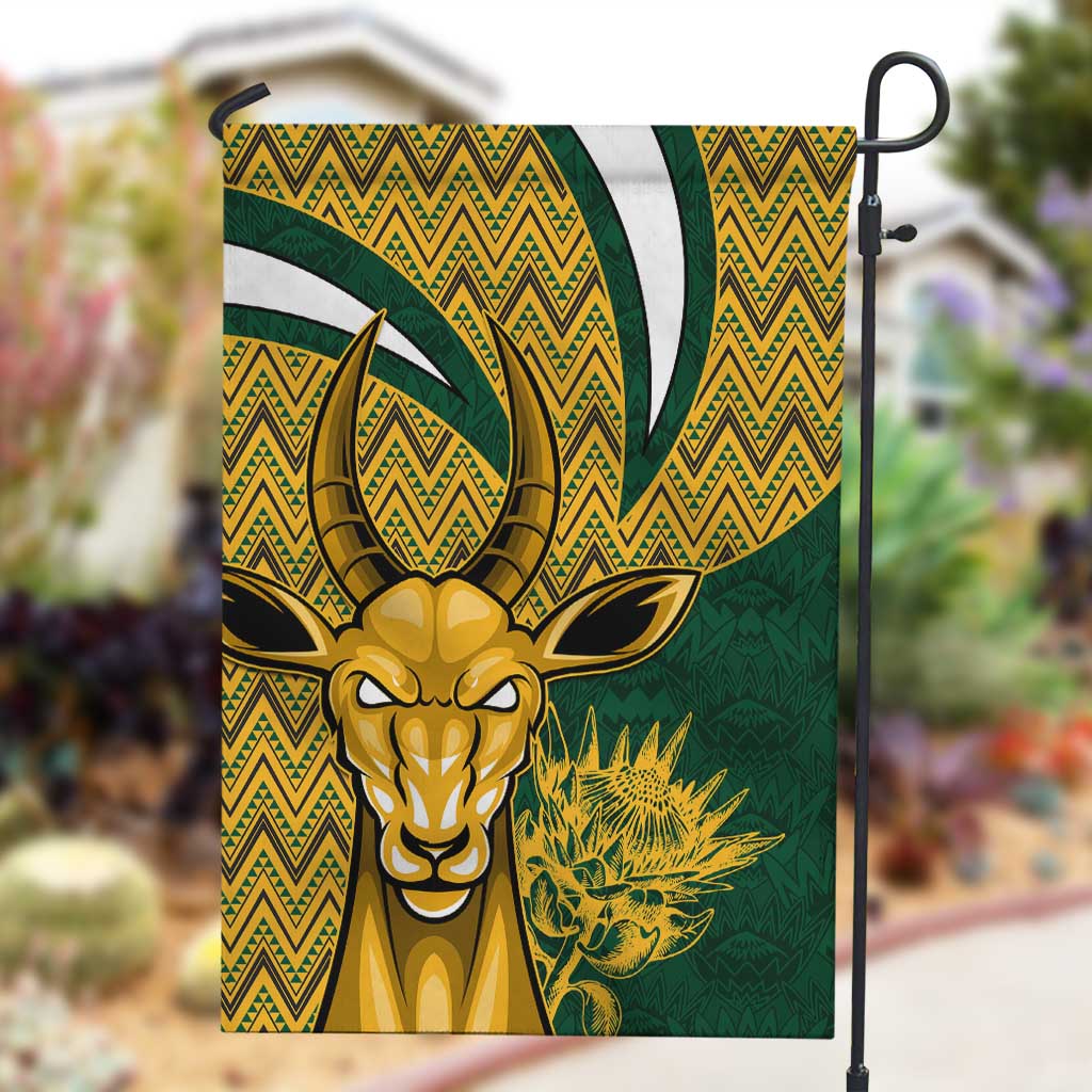 South Africa Rugby Garden Flag - Come On Bokke, Champion World Cup LT01