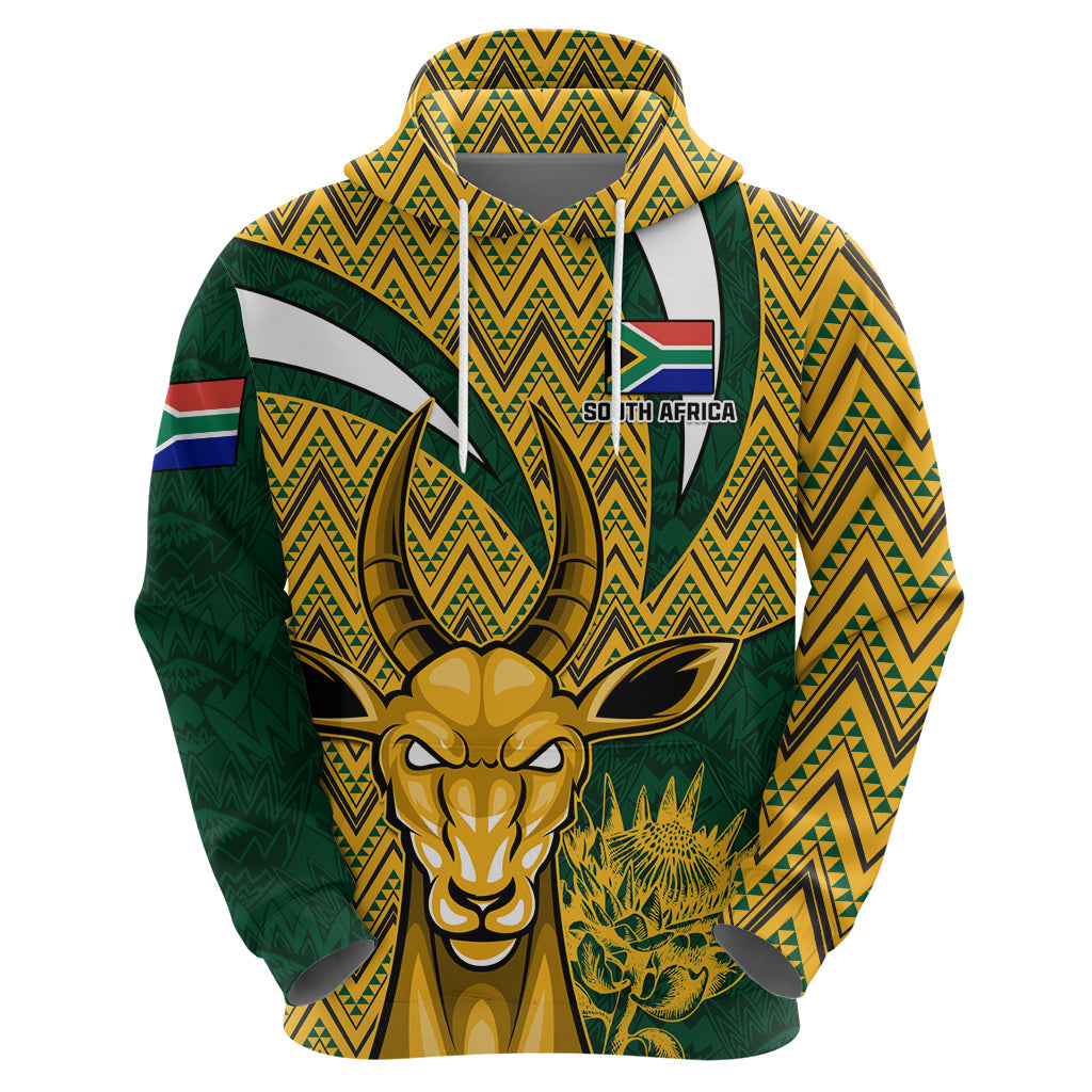 Custom South Africa Rugby Hoodie Come On Bokke Champion World Cup 2023 LT01