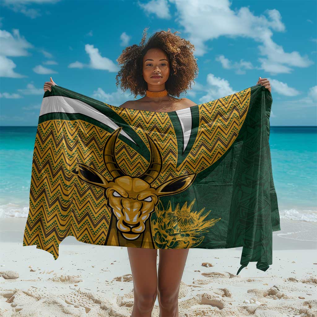 South Africa Rugby Sarong - Come On Bokke, Champion World Cup LT01
