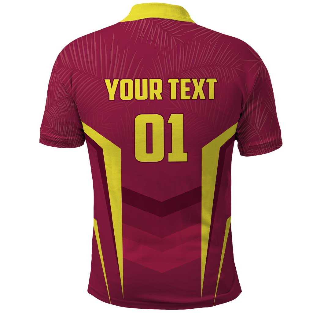 Custom West Indies Cricket Polo Shirt Windies Great To Be Back LT01