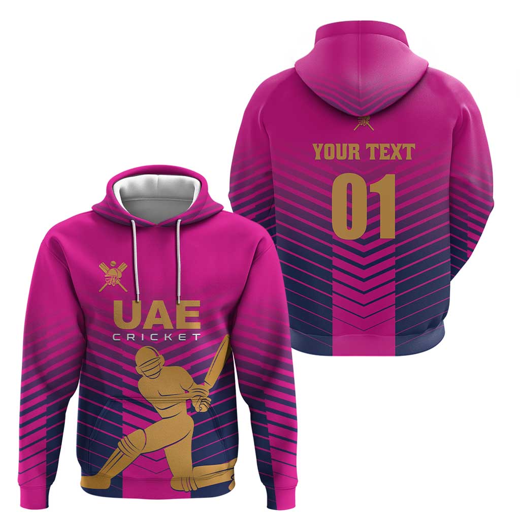 Custom United Arab Emirates Cricket Hoodie Go Boys Team UAE LT01