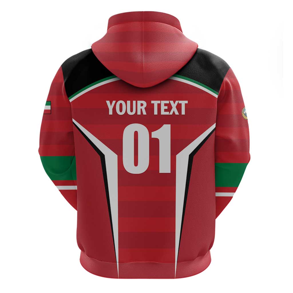 Custom Kuwait Cricket Hoodie Go Champions LT01