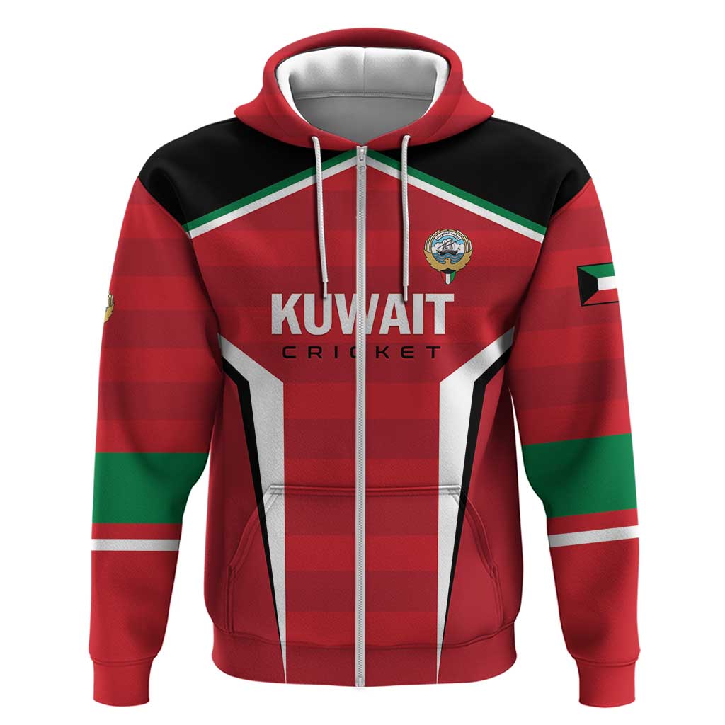 Custom Kuwait Cricket Hoodie Go Champions LT01