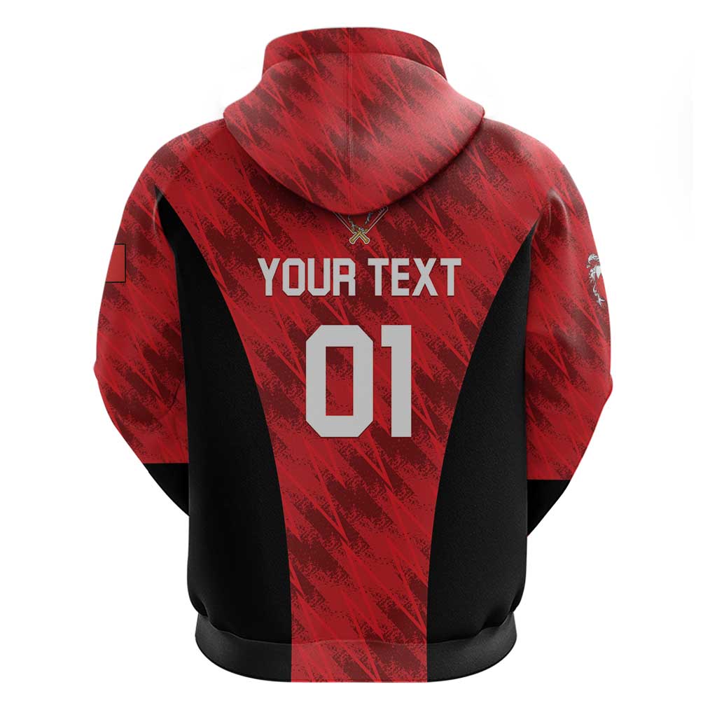 Custom Bahrain Cricket Hoodie Come On Team Bahrain LT01