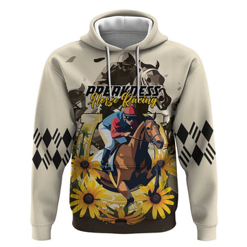 Personalized Preakness Horse Racing Hoodie Middle Jewel LT01
