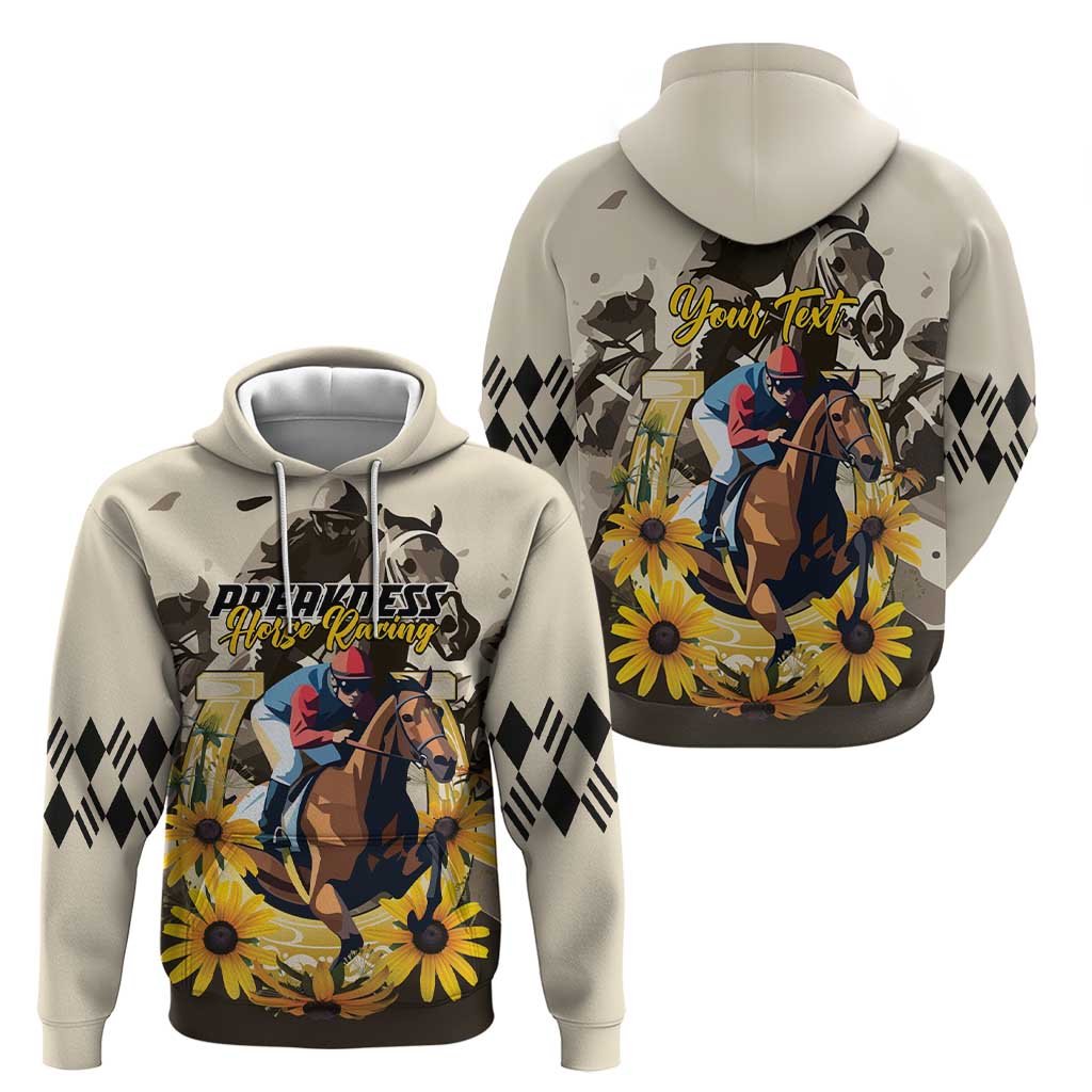 Personalized Preakness Horse Racing Hoodie Middle Jewel LT01