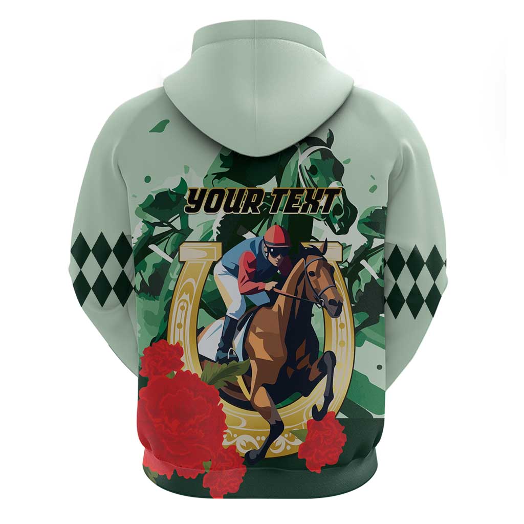 Personalized Belmont Horse Racing Hoodie The Test of the Champion LT01