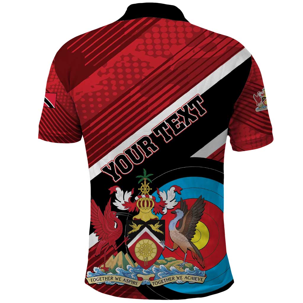 Personalized Trinidad and Tobago Archery Polo Shirt Archery On The Move LT01