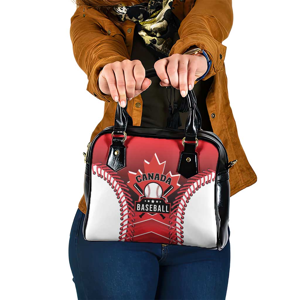 Canada Baseball Shoulder Handbag Go Champion The Maple Leaf LT01