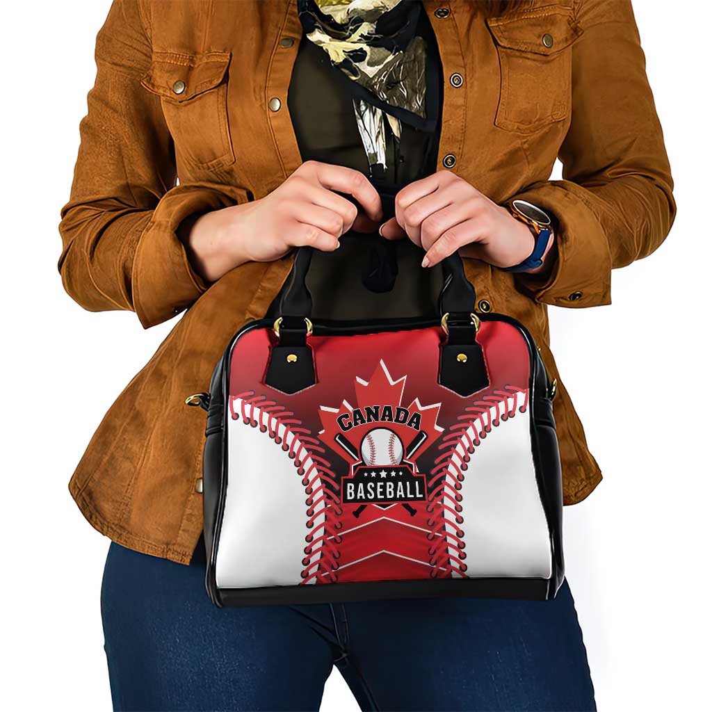 Canada Baseball Shoulder Handbag Go Champion The Maple Leaf LT01