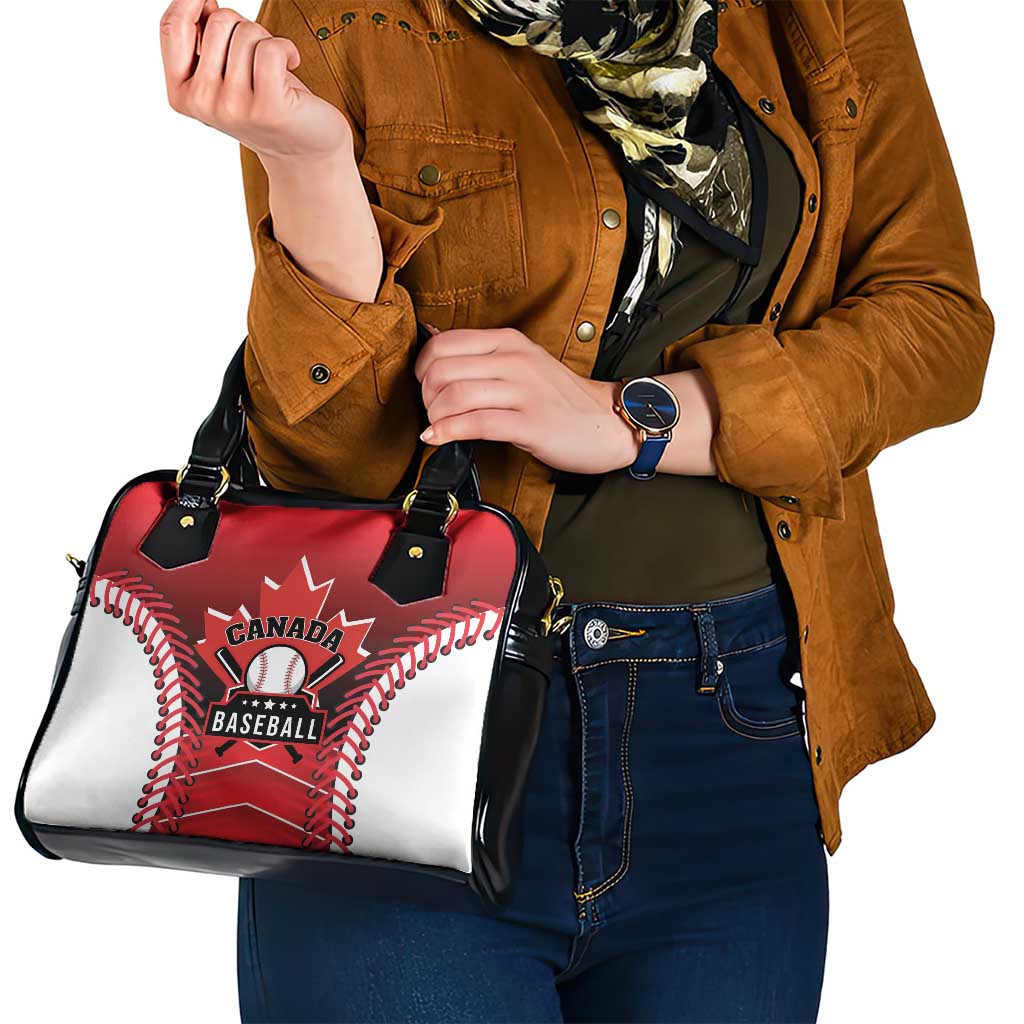 Canada Baseball Shoulder Handbag Go Champion The Maple Leaf LT01