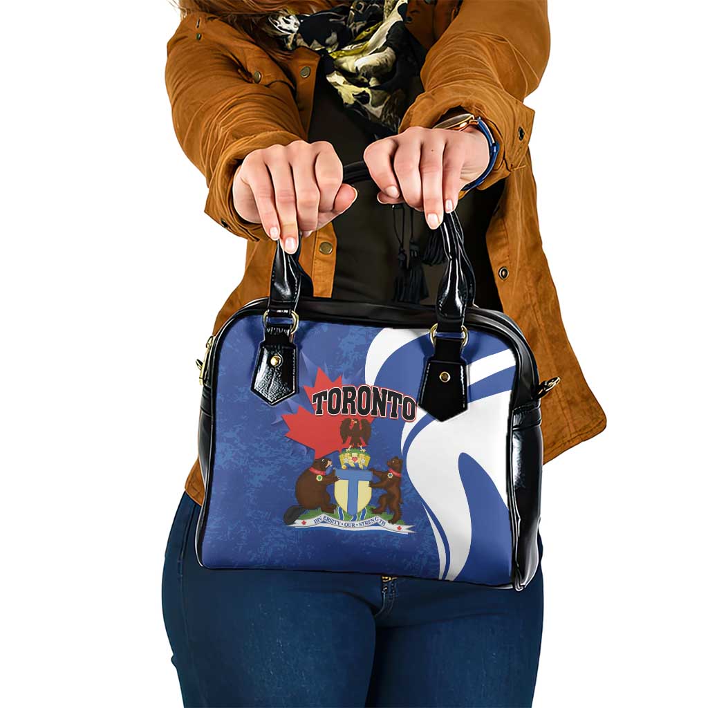 Canada Toronto Shoulder Handbag Maple Leaf Diversity Our Strength LT01