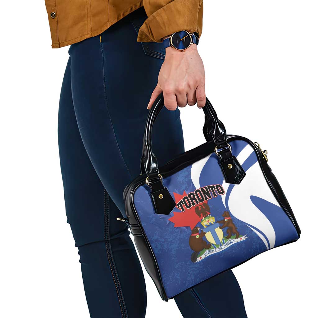 Canada Toronto Shoulder Handbag Maple Leaf Diversity Our Strength LT01