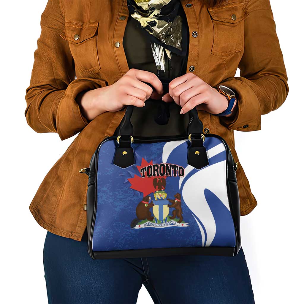 Canada Toronto Shoulder Handbag Maple Leaf Diversity Our Strength LT01