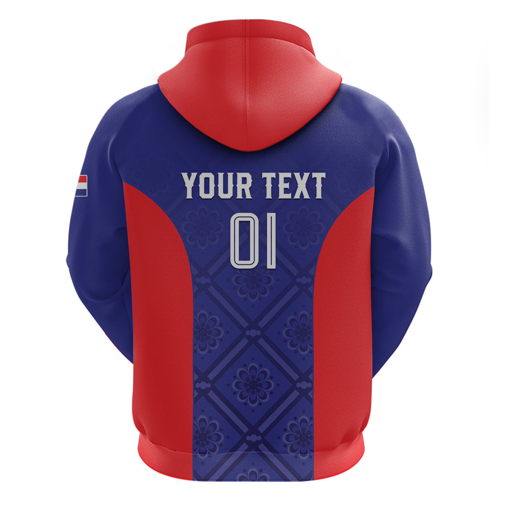 Personalized Croatia 2024 Football Hoodie Hrvatska Vatreni LT01