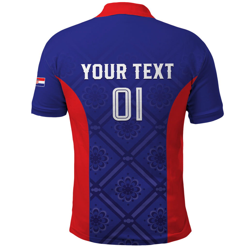 Personalized Croatia 2024 Football Polo Shirt Hrvatska Vatreni LT01