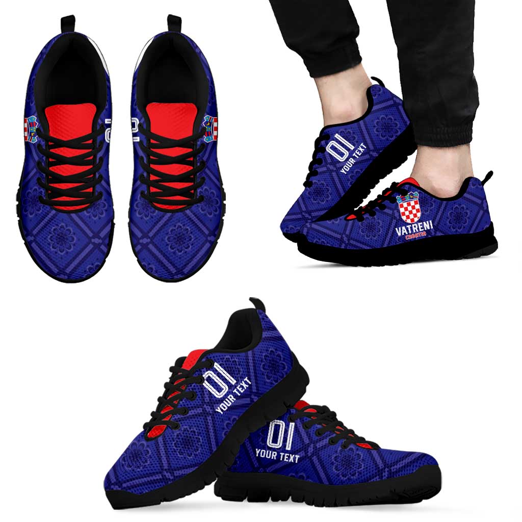Croatia 2024 Football Sneakers Hrvatska Vatreni LT01