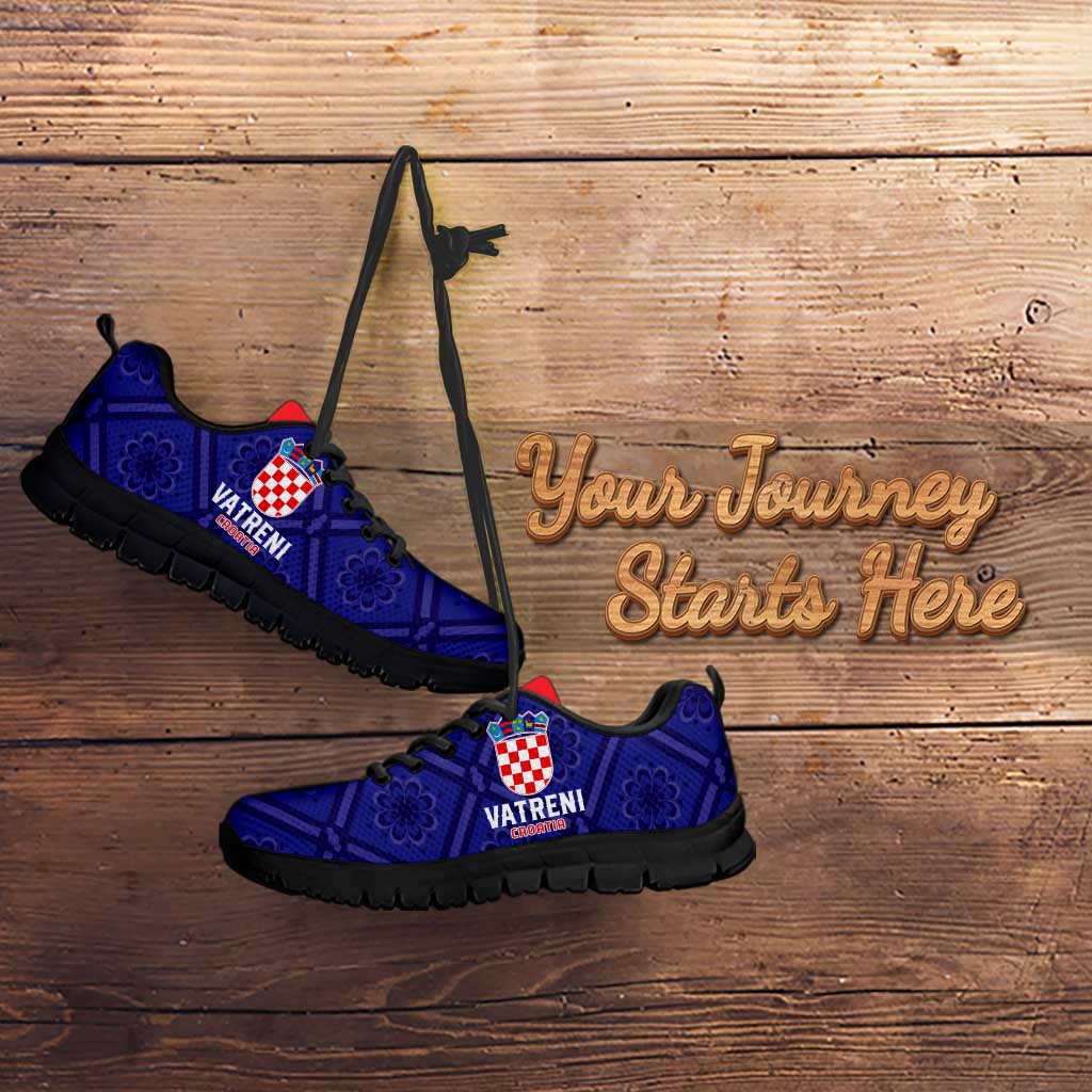Croatia 2024 Football Sneakers Hrvatska Vatreni LT01