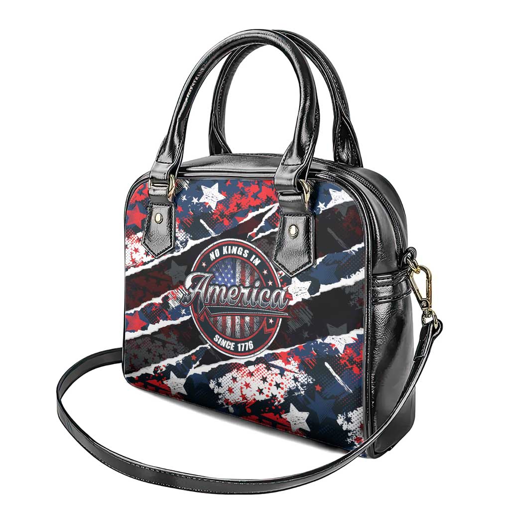 No Kings In America Since 1776 Shoulder Handbag Grunge Style LT01