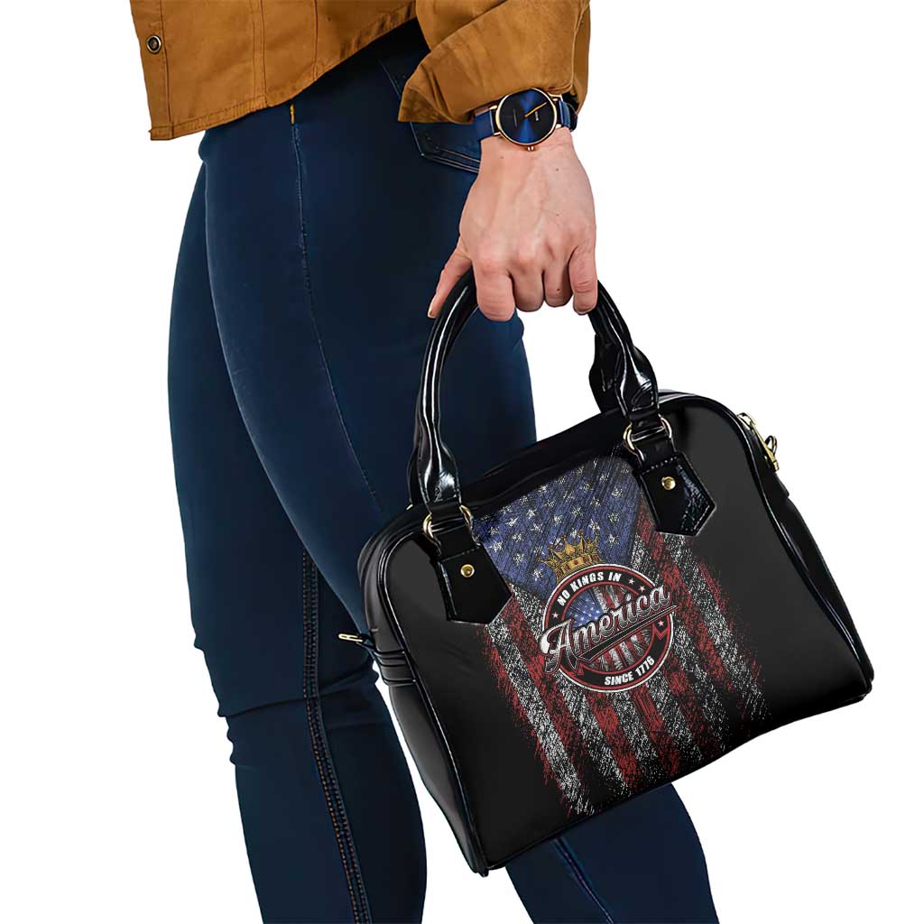 No Kings In America Since 1777 Shoulder Handbag Retro Vibe LT01