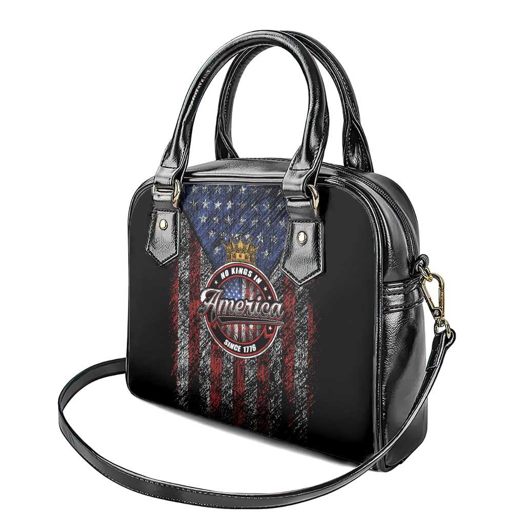 No Kings In America Since 1777 Shoulder Handbag Retro Vibe LT01