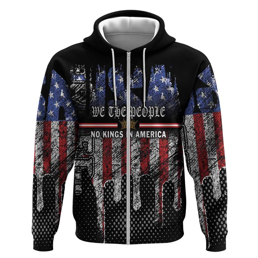 We The People Hoodie No Kings In America Since 1776 LT01