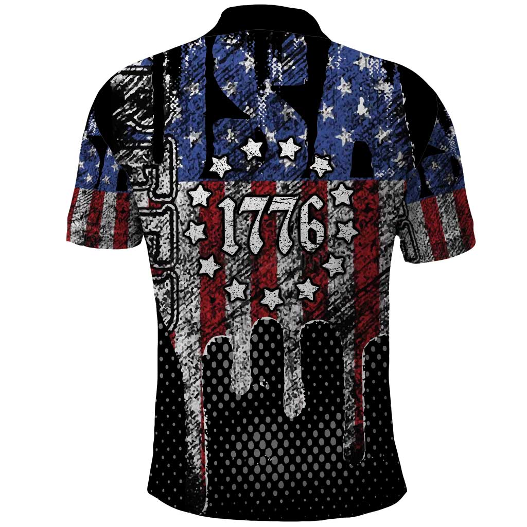 We The People Polo Shirt No Kings In America Since 1776 LT01