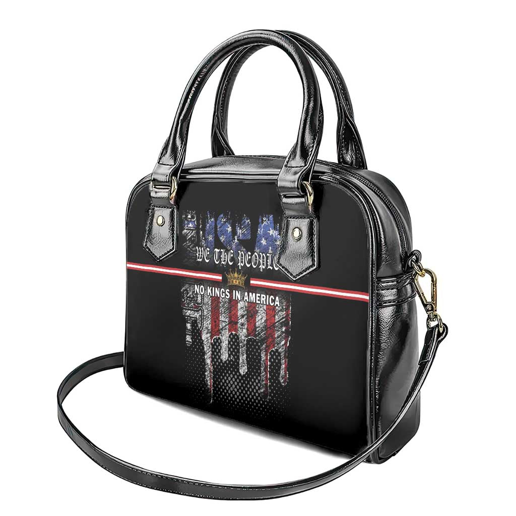 We The People Shoulder Handbag No Kings In America Since 1776 LT01