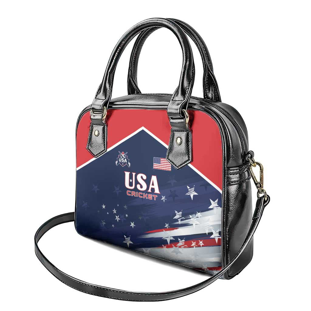 USA Cricket Shoulder Handbag US Team Play Bold Play Proud LT01