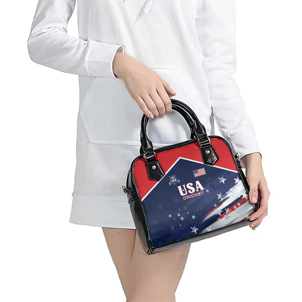 USA Cricket Shoulder Handbag US Team Play Bold Play Proud LT01