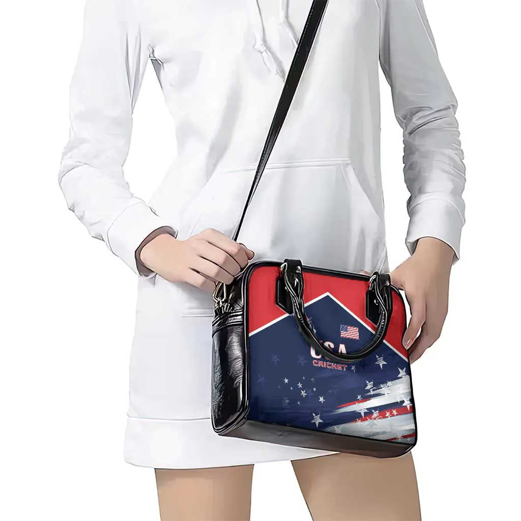 USA Cricket Shoulder Handbag US Team Play Bold Play Proud LT01
