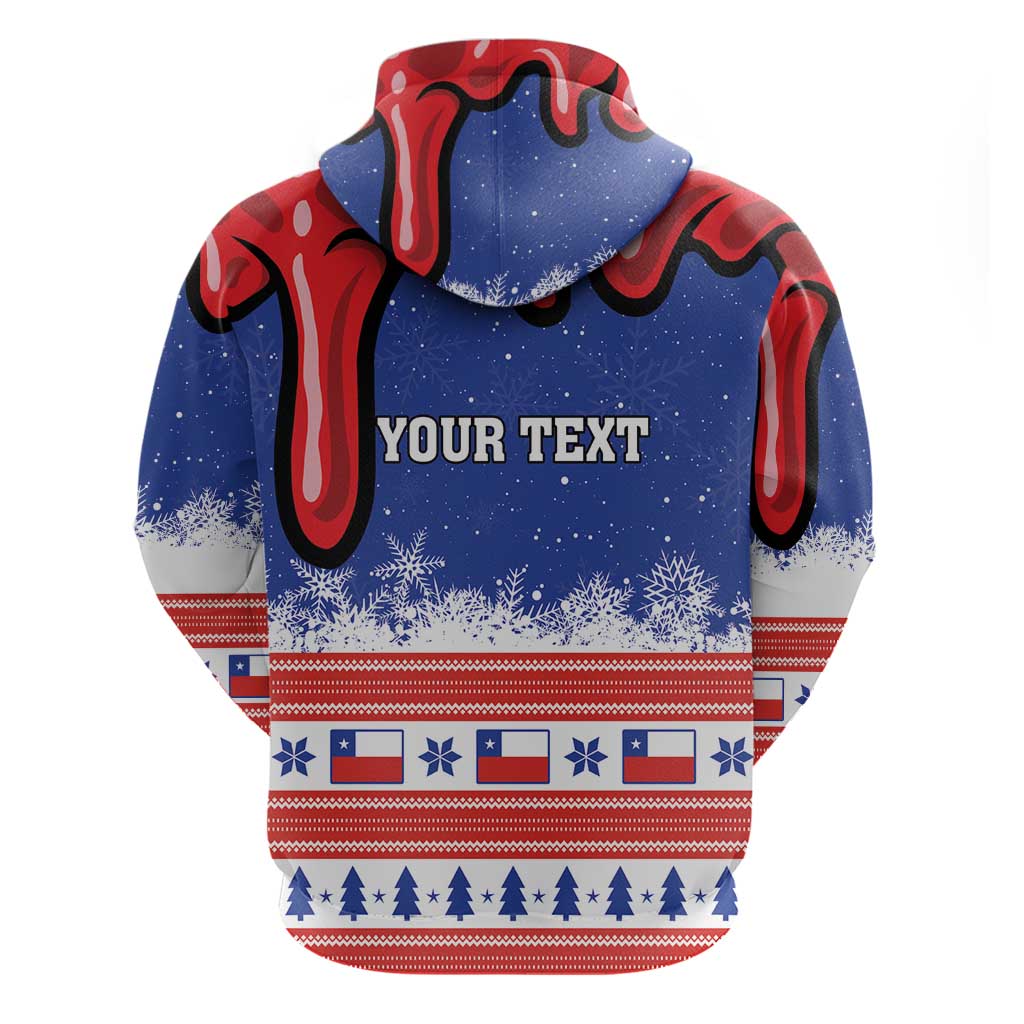 Personalized Feliz Navidad Chile Santa Claus Hoodie Chilli Christmas LT01