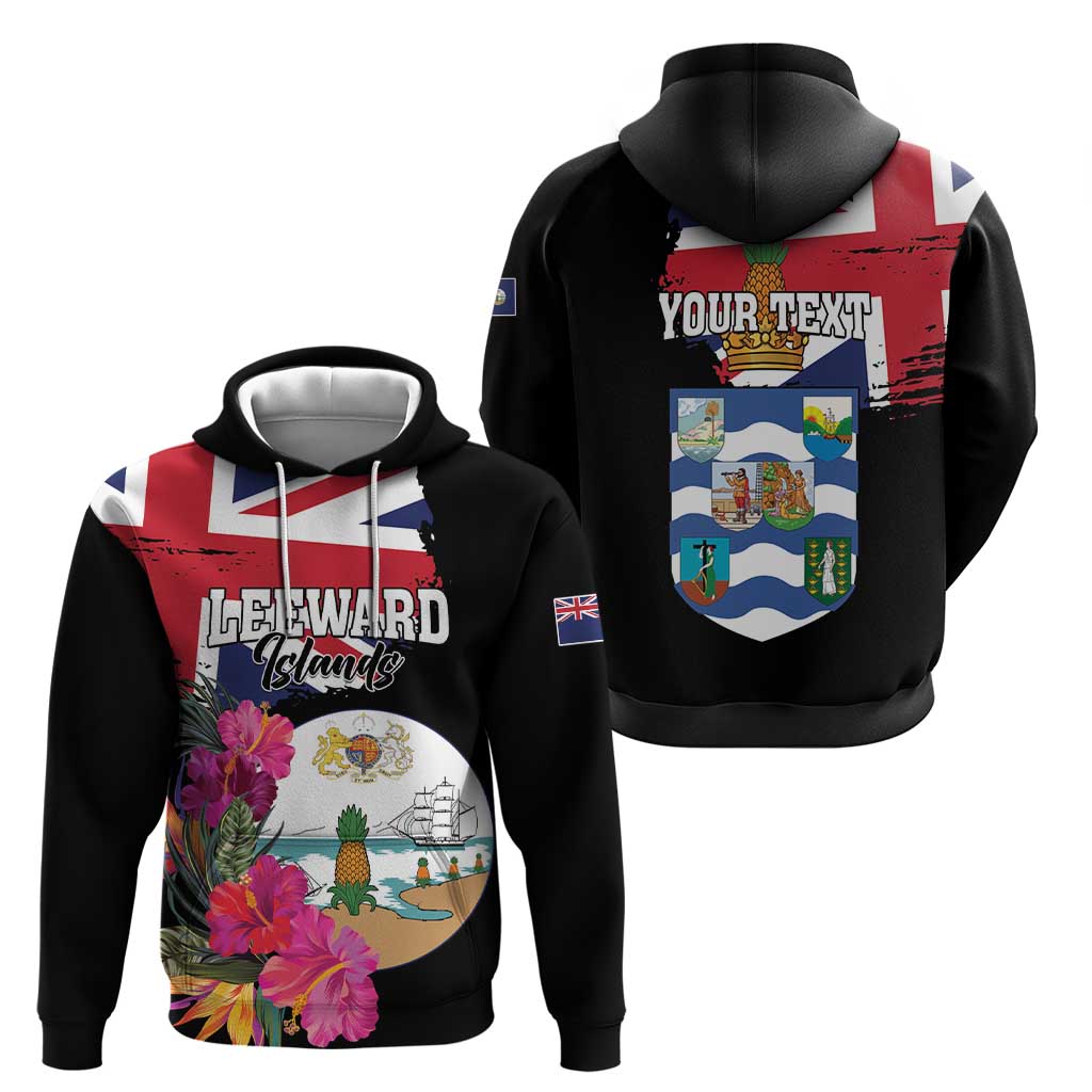 Personalised Bonaire Hoodie Boneiru Coat of Arms LT01