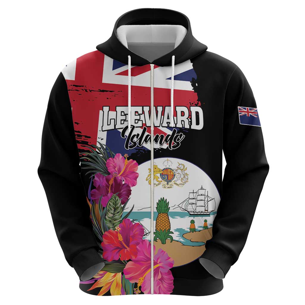 Personalised Bonaire Hoodie Boneiru Coat of Arms LT01