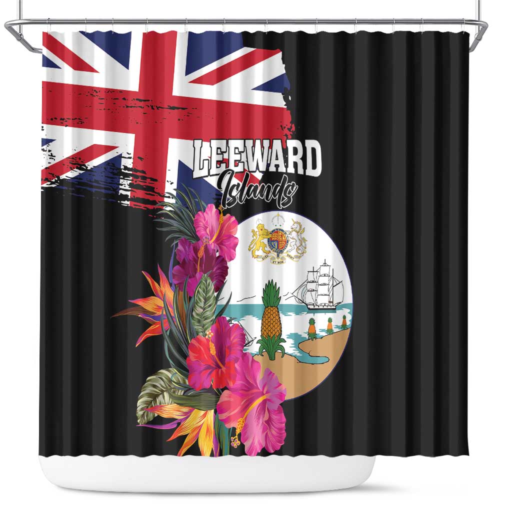 Bonaire Shower Curtain Boneiru Coat of Arms LT01