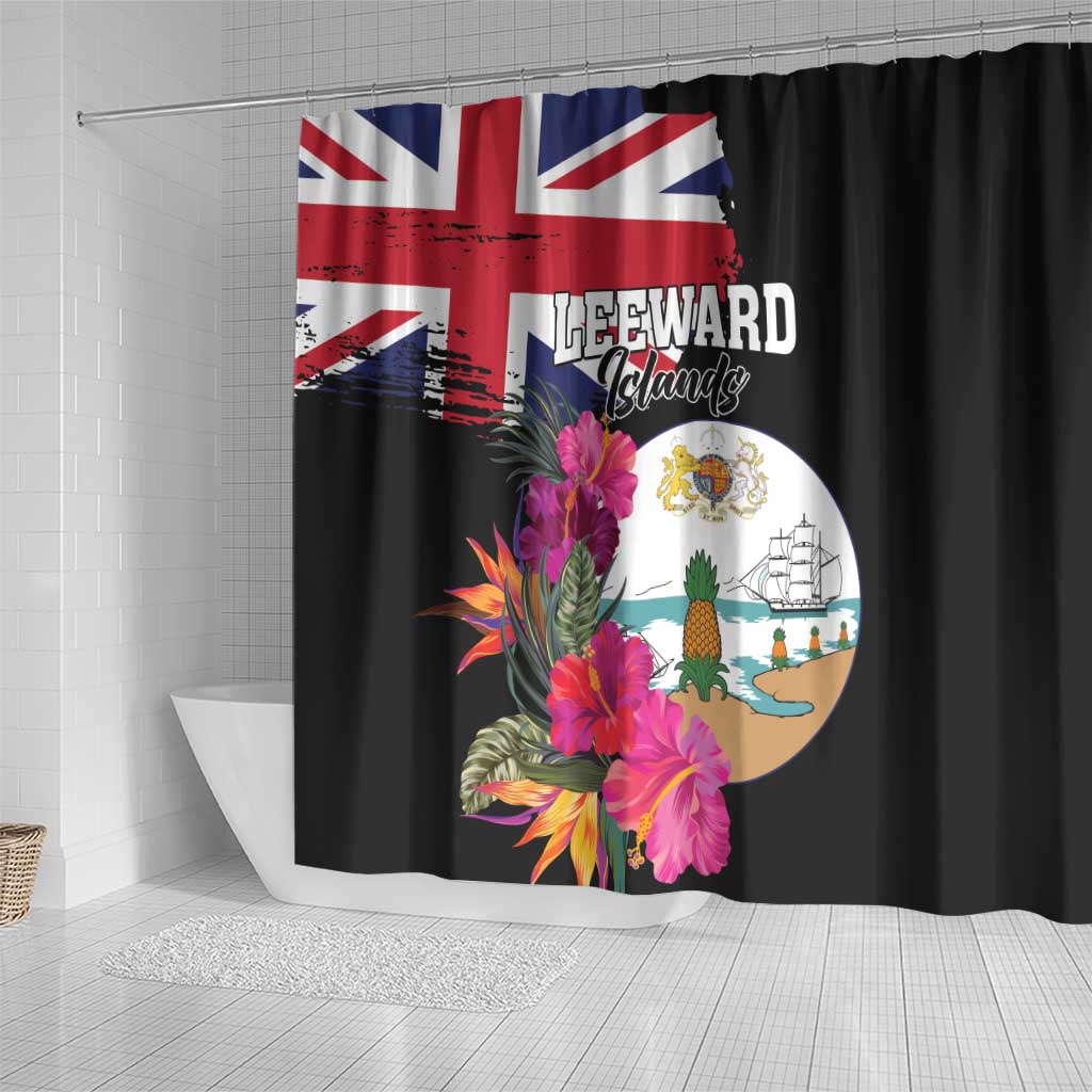 Bonaire Shower Curtain Boneiru Coat of Arms LT01