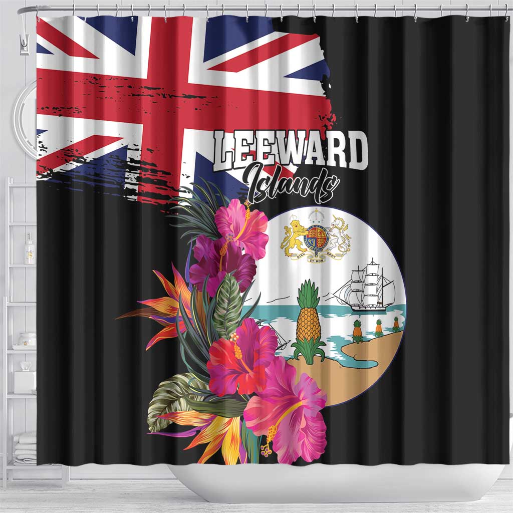 Bonaire Shower Curtain Boneiru Coat of Arms LT01