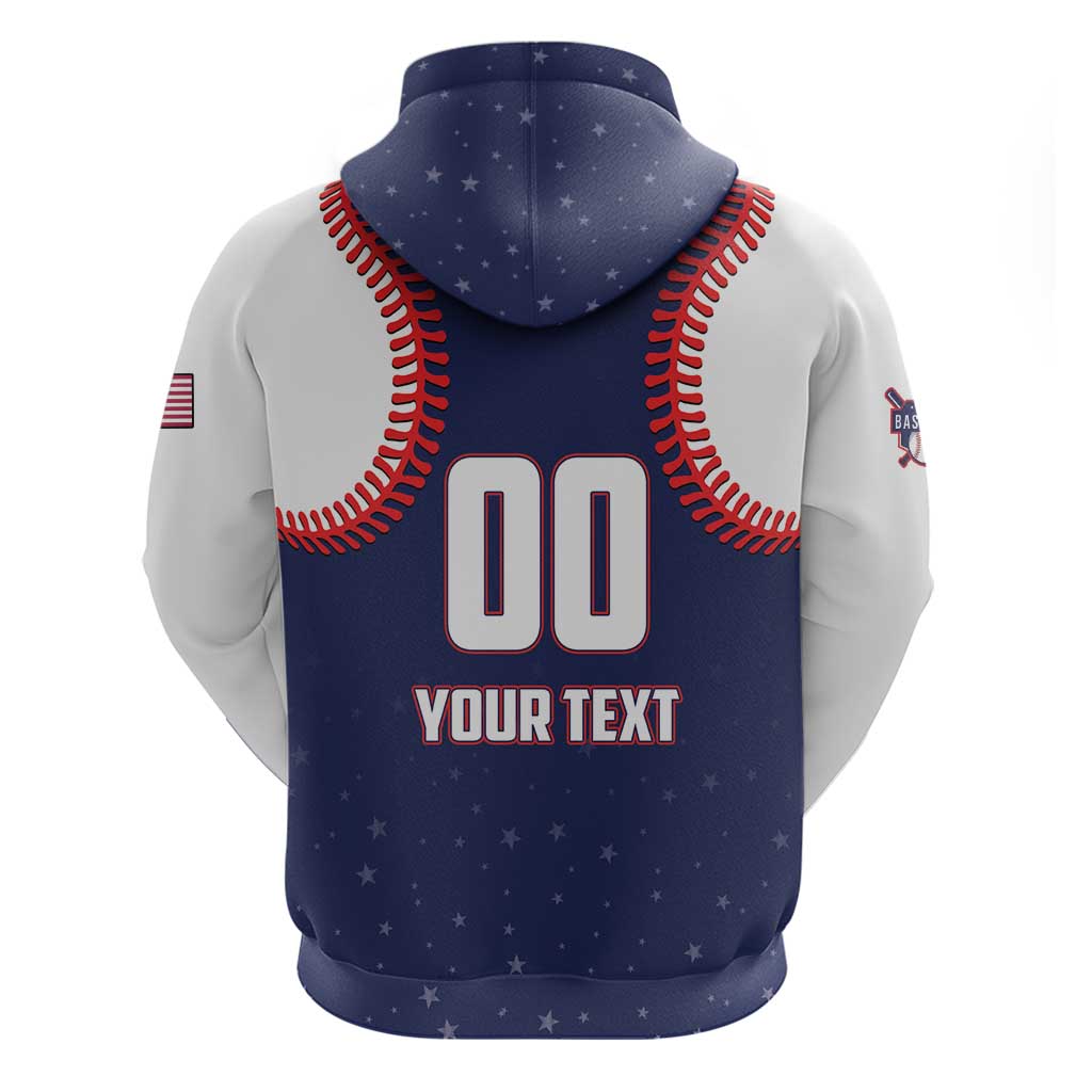 Custom USA 2025 Baseball Hoodie United States Team For Glory LT01