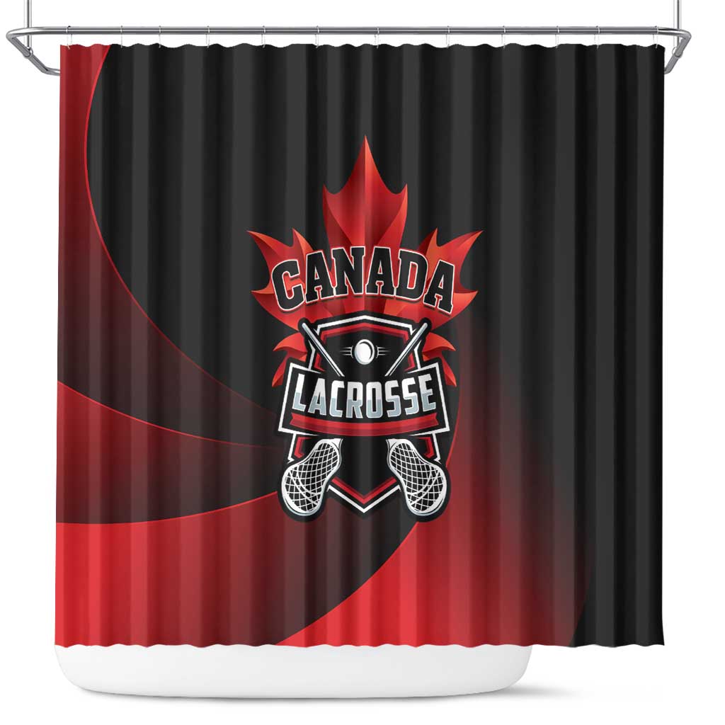 Canada Lacrosse 2025 Shower Curtain Our Country and Our Game LT01