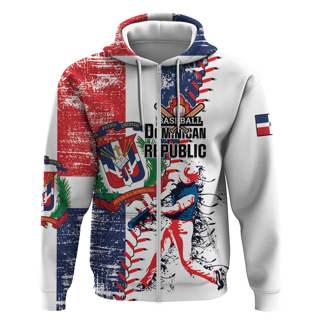 Personalized Baseball Dominican Republic Hoodie Come On Team DR Grunge Style LT01