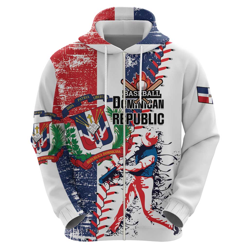 Personalized Baseball Dominican Republic Hoodie Come On Team DR Grunge Style LT01