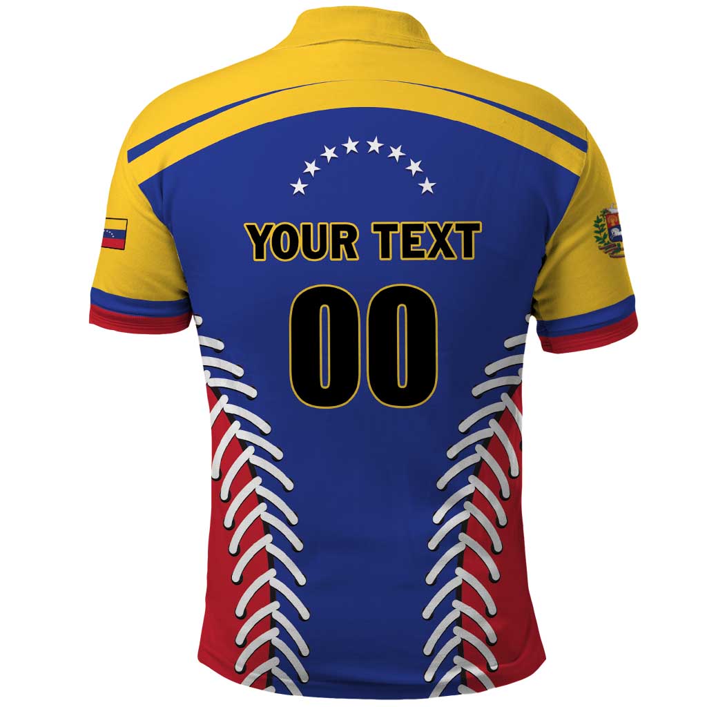 Custom Baseball Venezuela Polo Shirt Team Venezuela Go Champions LT01